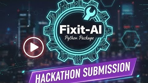 Fixit-AI : Your Local AI Agent for API Testing & Auto-Fixes | OpenAI Open Model Hackathon 