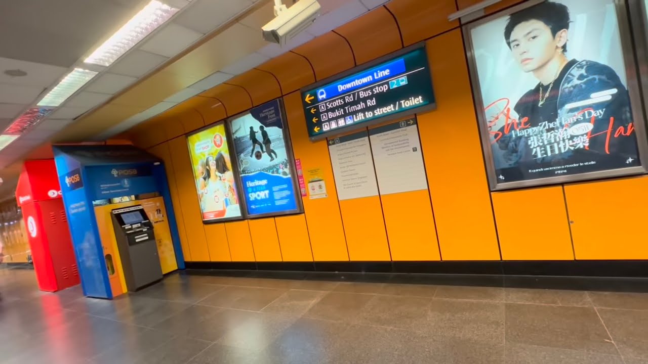 MRTravels: Tour of Newton MRT Station (NSL Side) + Walk to Newton Food Centre