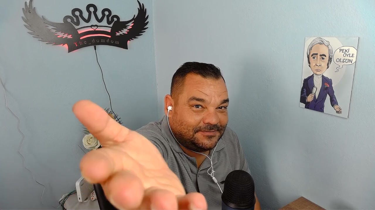 ASMR TÜRKÇE KARŞILIKI SİZLERLE SOHBET EDİYORUM