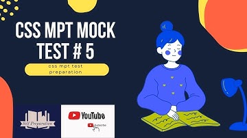 FPSC CSS MPT Mock Test # 5| Self Preparation|