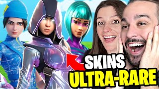 TOUS LES SKINS ULTRA RARES DE KIM SUR FORTNITE ! CASIER FORTNITE DE KIM !