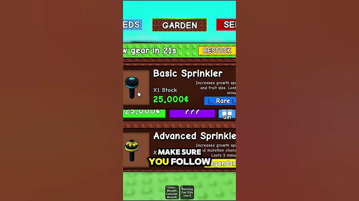 HOW to get CANDY BLOSSOM 🍬 in GROW A GARDEN on Roblox! #growagarden ￼