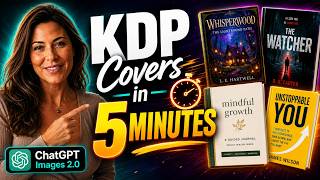 How to make kdp book covers with ai in 5 minutes using chatgpt images 2 0
