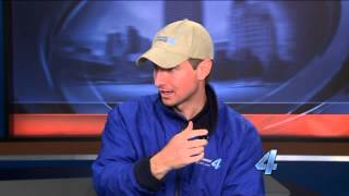 KFOR Reporter Adam Mertz Runs has Flash Flooding issues - Ma