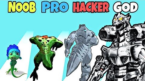 NOOB vs PRO vs HACKER vs GOD | kaiju run #trending