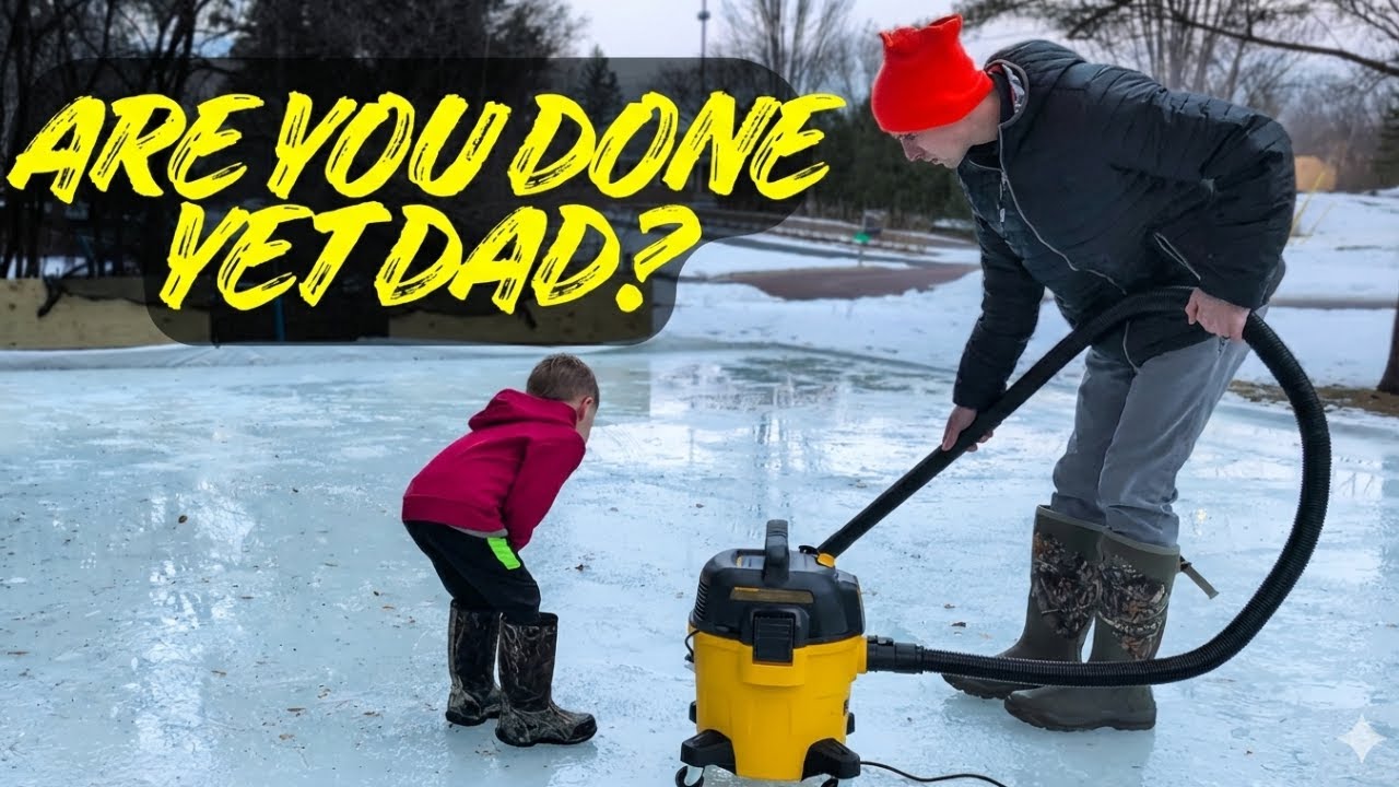 I Tried a Shop Vac on My Backyard Rink...Was This a Mistake?