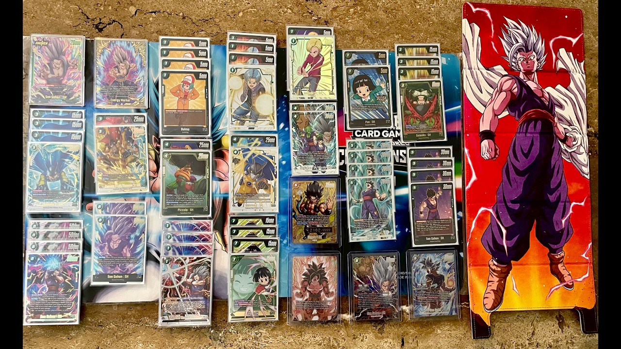 dragon ball super card game gohan deck Dragonball Z Awakening Starter (70 Cards) : Toys & Games My Top 4 Gohan :