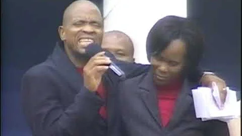NJ SITHOLE - giving words of appreciation to his wife