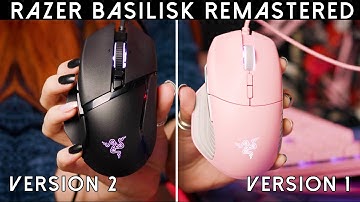 Razer unleash the Basilisk - V2 (2020) compared to V1