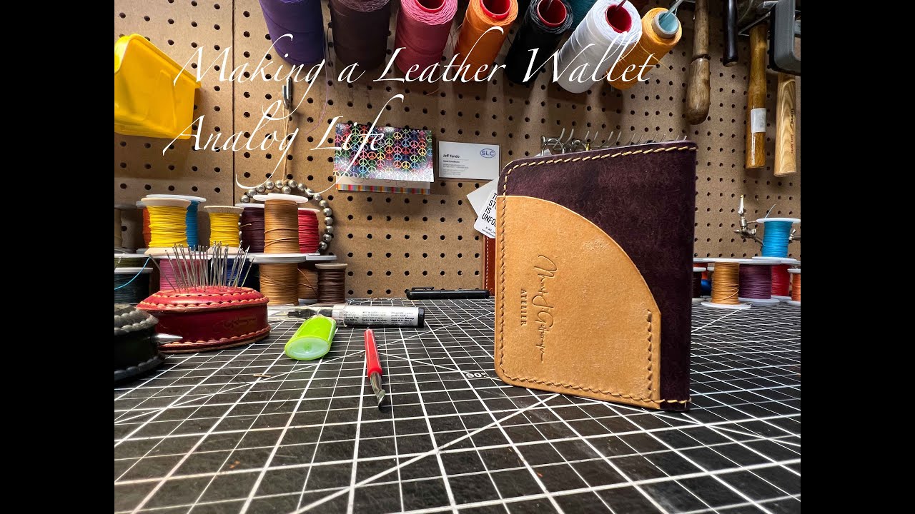 Analog Life: Making a Leather Wallet