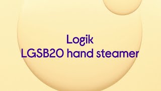logik clothes steamer