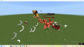 Sniffer Sandra Vs 4 Mutant Piglin Brute Bmu