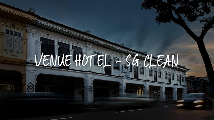 Hotel classic by venue singapore review