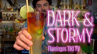 How to make a Dark & Stormy | Flamingos TIKI TV