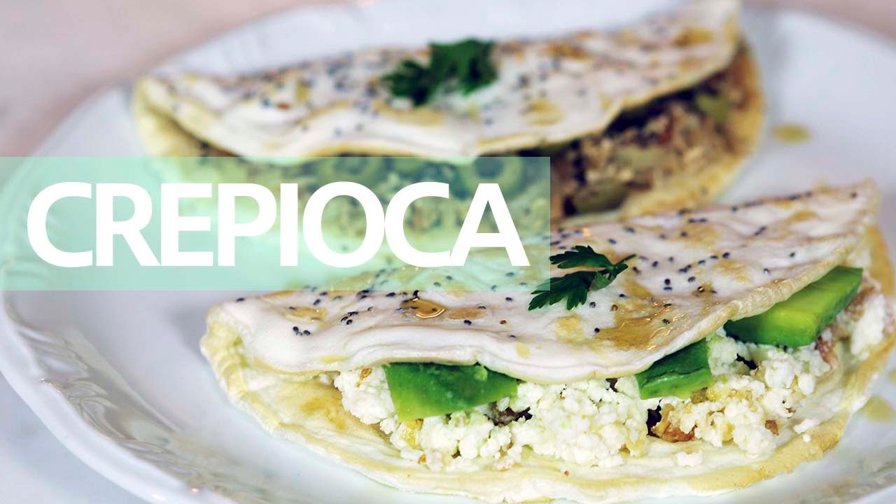 COMO FAZER CREPIOCA RECHEADA - RECEITA COM TAPIOCA E OVO PARA MUITA ENERGIA