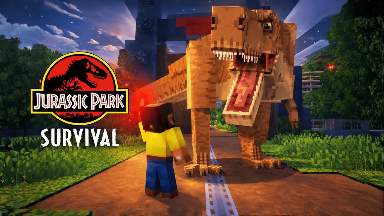 Jurassic Park: Survival - Minecraft Cinematic Trailer