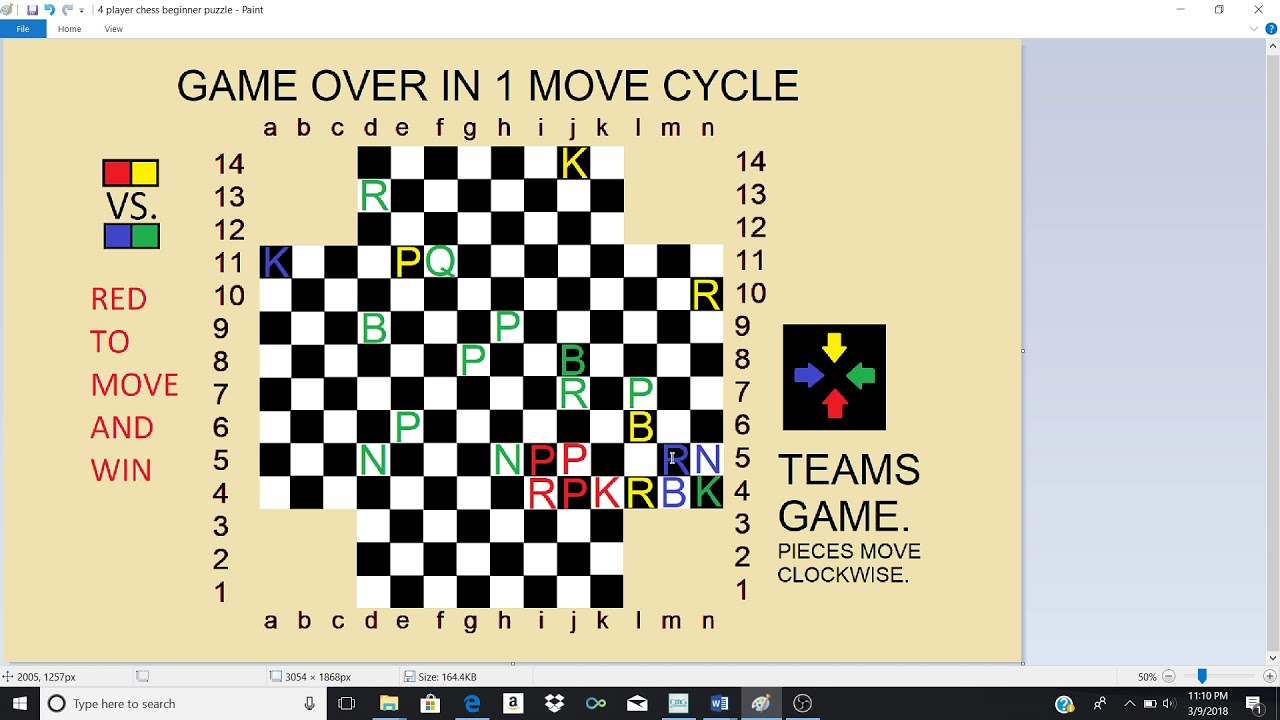 Chess zugzwang puzzles 1 to 10