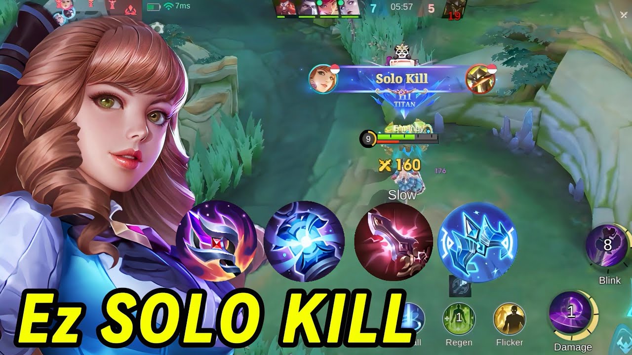 GUINEVERE Laning Phase Lawan URANUS | Mobile Legends |