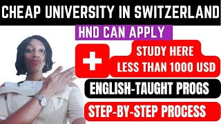 CHEAPEST UNI IN SWITZERLAND I University of Geneva Application  I Bsc, Msc, Phd