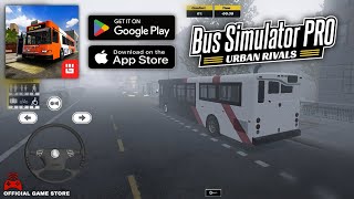 BUS Simulator PRO Urban Rivals Android UHD game play - new Bus game (Android & iOS) screenshot 4