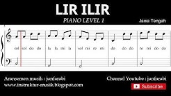 not balok lir ilir - piano level 1 - lagu daerah jawa tengah - do re mi / solmisasi  - Durasi: 1:17. 