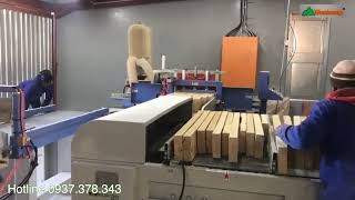 Bộ máy đánh mộng + ghép dọc tự động tải nặng WM-600AFJ2, dây chuyền Finger tự động giá tốt