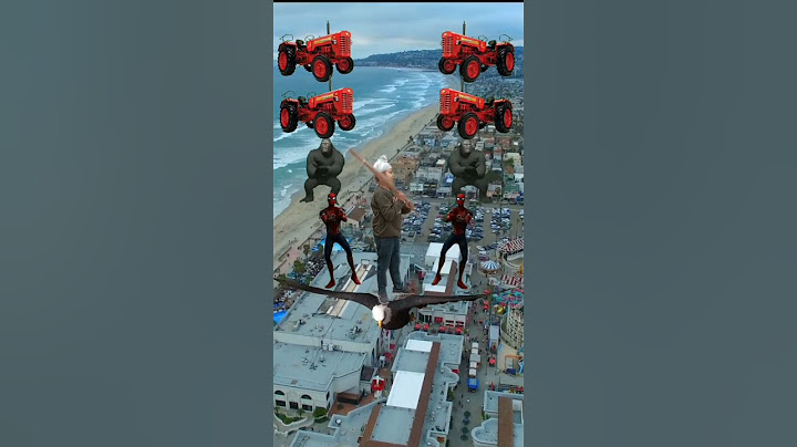 Tractor to spiderman, gorilla, dame to cosita & girl dancing - funny vfx magic #trending #funny