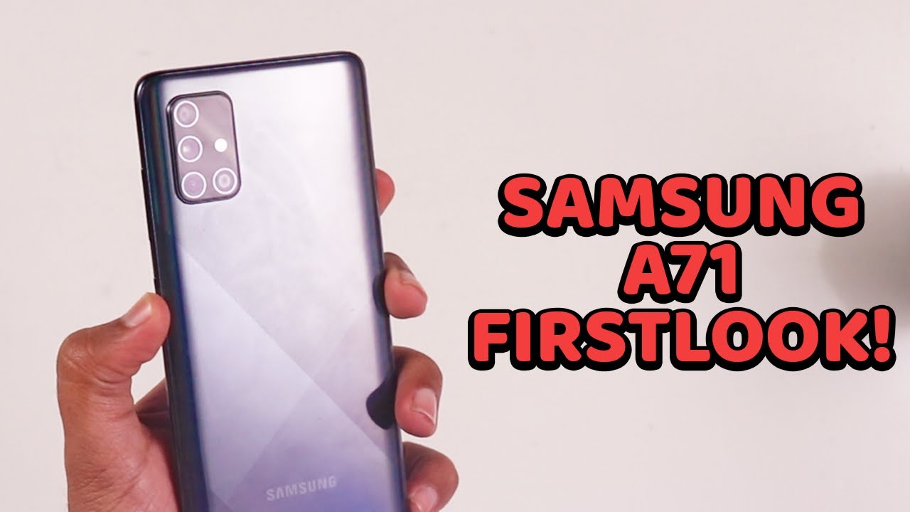Samsung A71 FirstLook | Samsung Is Changing!