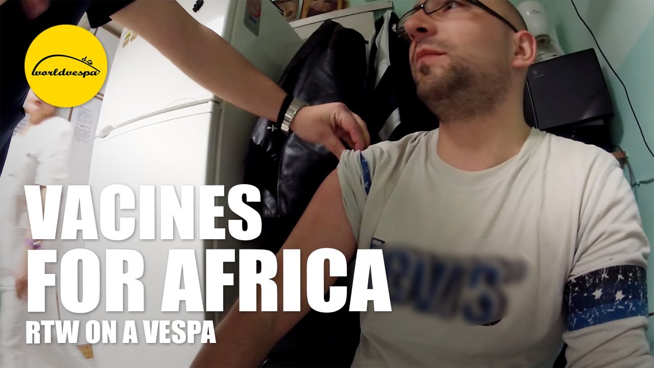 Vespa travel round the world preparation