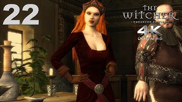 The Witcher 1 Walkthrough - Mingling with the Nobility - Part 22 (4K 60FPS No Commentary)