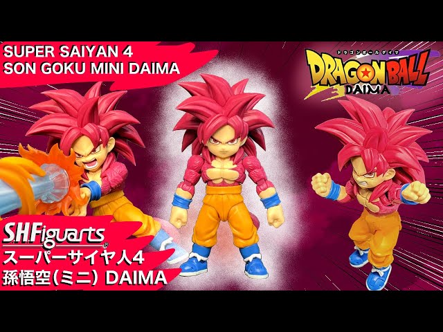 SHFiguarts Super Saiyan 4 Son Goku Mini DAIMA Review [DRAGON BALL
