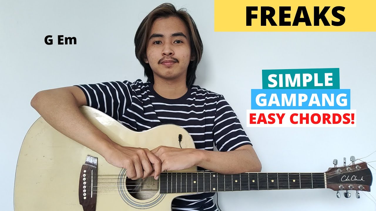 CHORD SIMPLE GAMPANG (Freaks Surf Curse) (Tutorial Gitar) Easy Chords