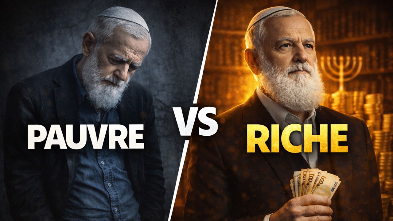Juif Pauvre vs Juif Riche : Les 5 Différences Que Personne Ne Te Montre – Secrets Juifs