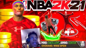 STREAMER GETS CAUGHT USING A ZEN SO I PULLED UP ON MY MODDED POSTSCORER IN NBA 2K21!