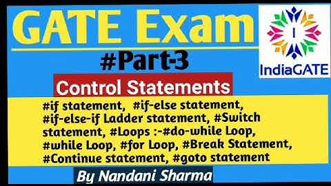 #Part-3:C Programming Language|| "c" Control Statements||Full Introduction, Syntax and with Examples