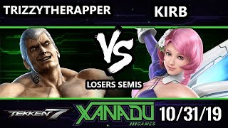 F@X 326 Tekken 7 - Kirb (Alisa) Vs. TrizzyTheRapper (Bryan) T7 Losers Semis