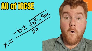 All of iGCSE Algebra: Everything You Need To Know