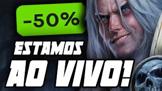 WARCRAFT 3 REFORGED EM PROMOÇÃO! RANKED, CUSTOM GAMES E GAMEPLAY AO VIVO! WC3 gameplay PT-BR