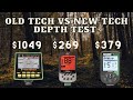 Old tech vs new tech garrett gti  nokta score  minelab xterra  depth test