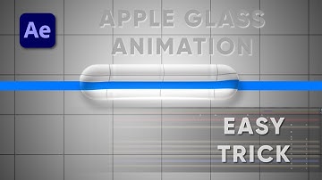 Apple’s Stunning Liquid Glass Effect – After Effects Tutorial ( No Plugins ! )