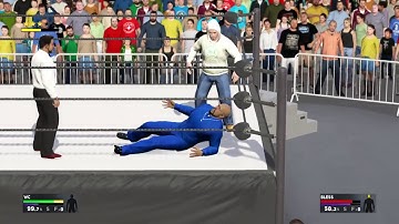 Def Jam 2K17 - WC vs Bless - Bonus 1 - Hideo Itami Attacks