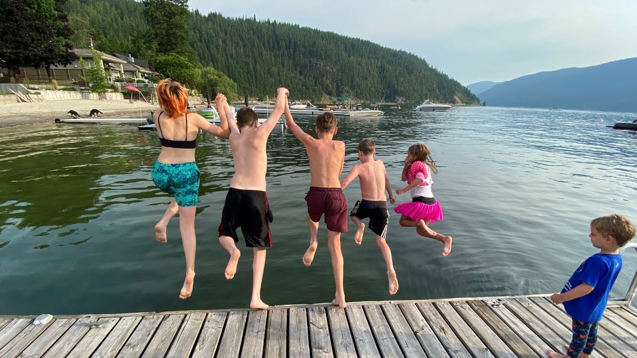 Family Vacation at Mara Lake, BC