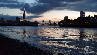 Famous Thames Beach Underwater - River Thames London - 4K UHD - Binaural 3D Audio Net Worth