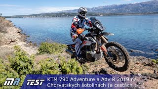KTM 790 Adventure a Adv R 2019 na Chorvátskych šotolinách (a cestách :-) ) - motoride.sk