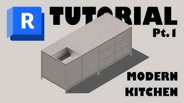 How to Design a Modern Metal Kitchen in Revit (Full Tutorial) - Part 1