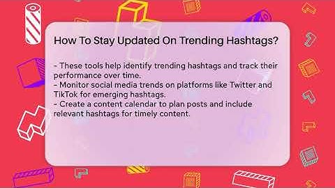 How To Stay Updated On Trending Hashtags? - Everyday-Networking