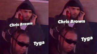 Chris Brown At His Birthday Party With Tyga In LA  (Wow)