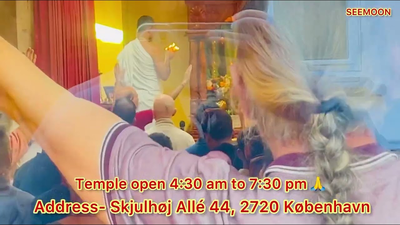 Radha Krishna Temple in Denmark 🇩🇰 
