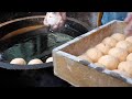 Taiwanese Street Food - Steam-fried Pork Bun, Steam-fried Vegetable Bun