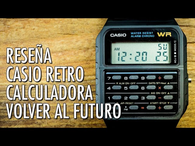 Este reloj calculadora Casio tiene mejores reseñas en  que el Apple  Watch